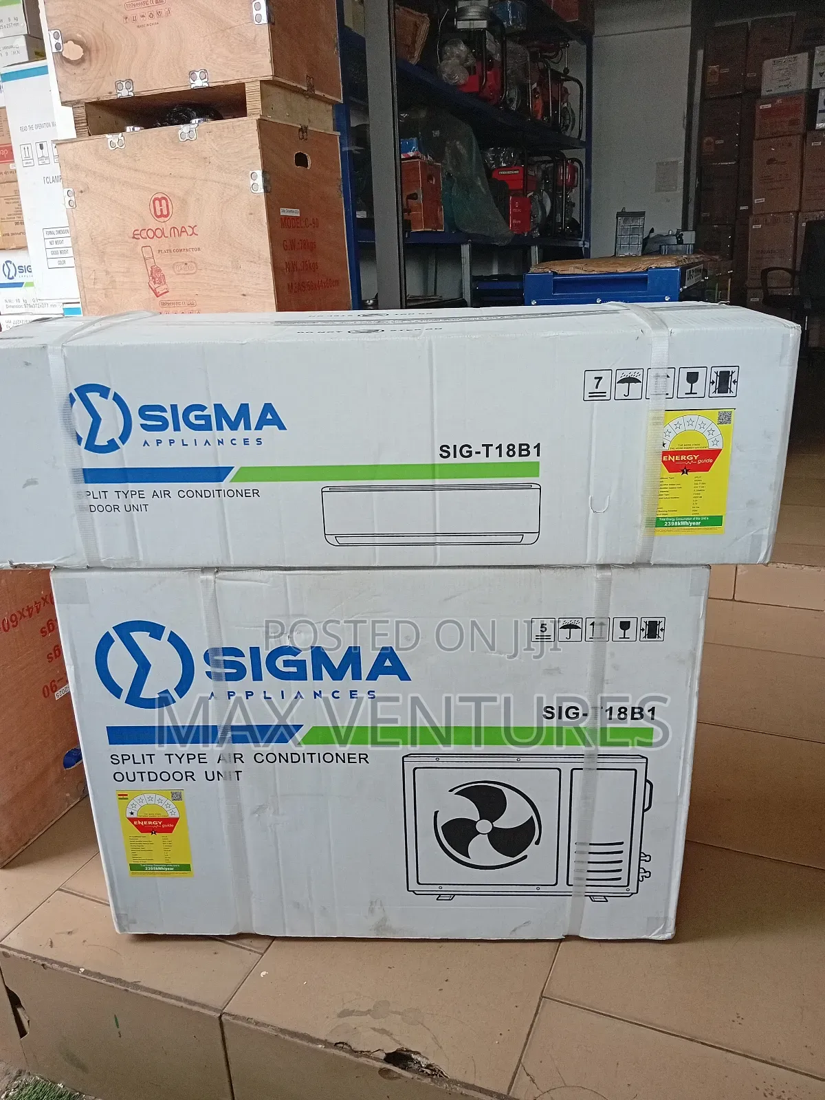 Ice Cold Cooling Sigma 2.0hp Ac Sig- T18 2.0hp Air Conditioner
