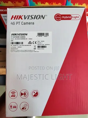 4mp Hikvision Smart Hybrid Light Pt 4g Camera