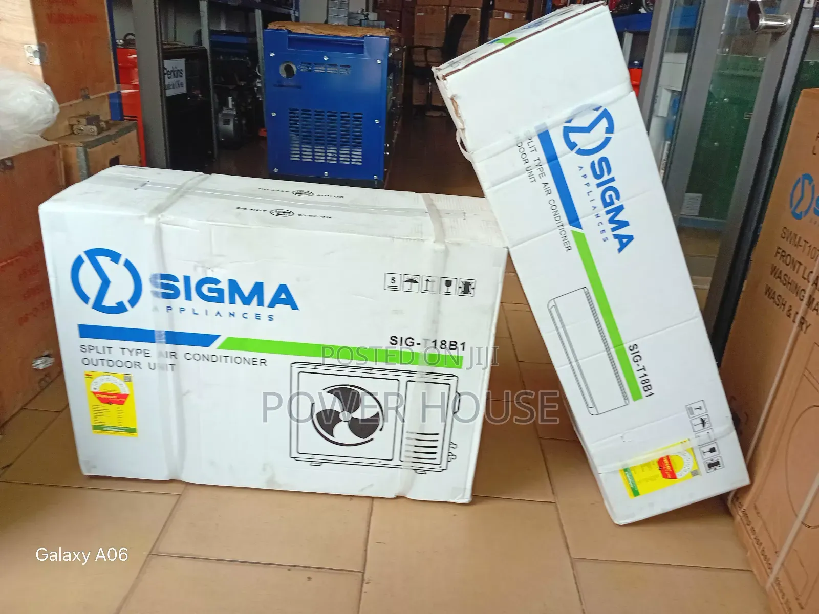 Maximum Cooling Split Type 2.0hp Sigma Sigma 2.5hp