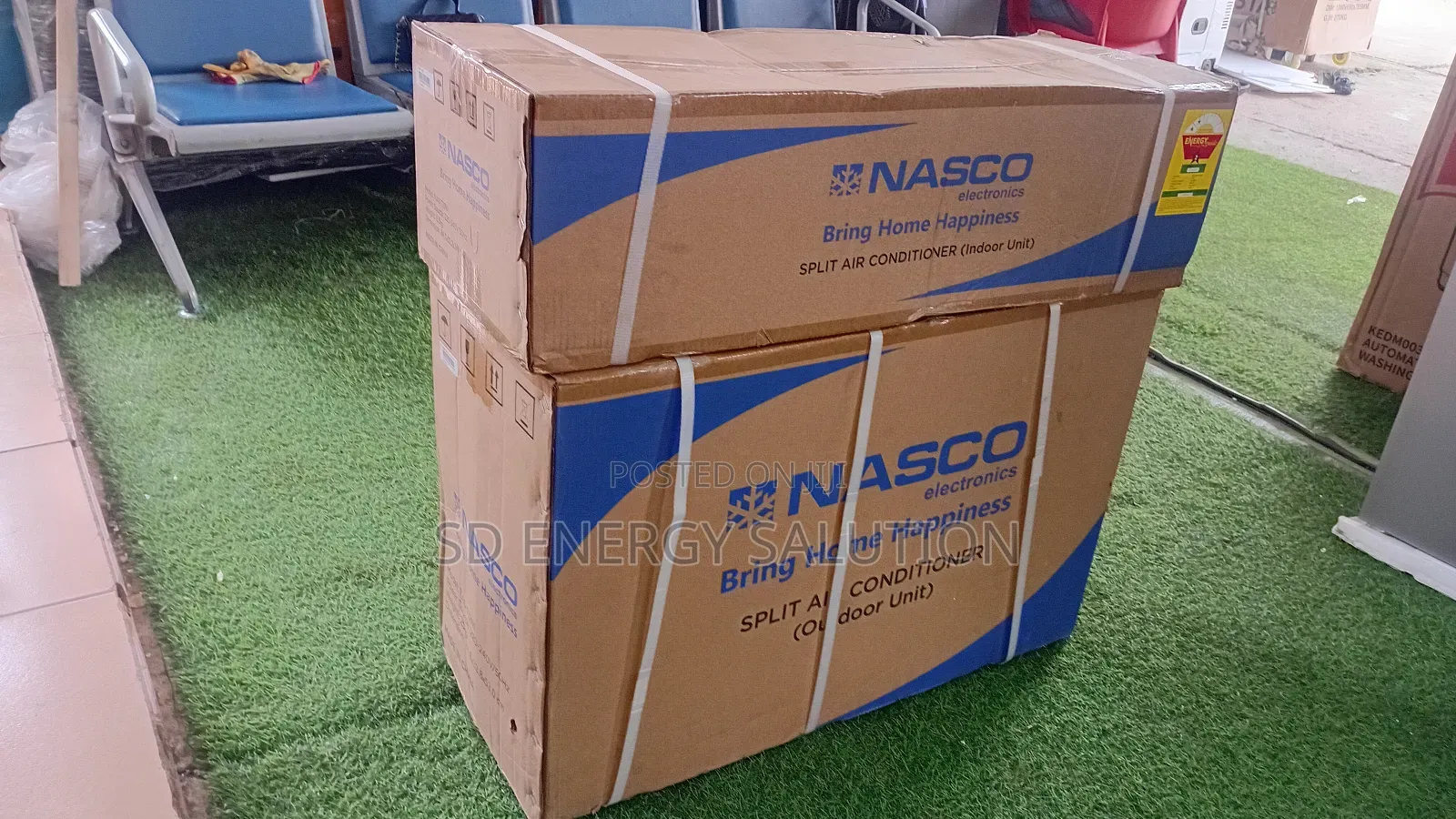 Nasco 2.0hp Split Ac for Large Rooms | Heavy Duty 2.0hp Ac