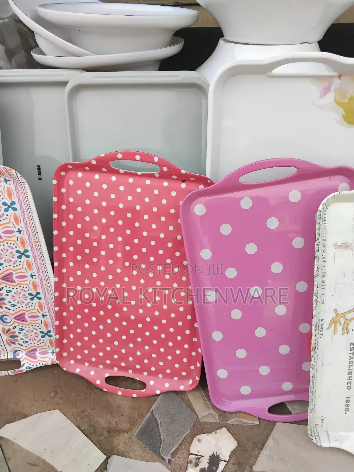 Melamine Serving Trays in Ghana – Strong, Durable Stylish