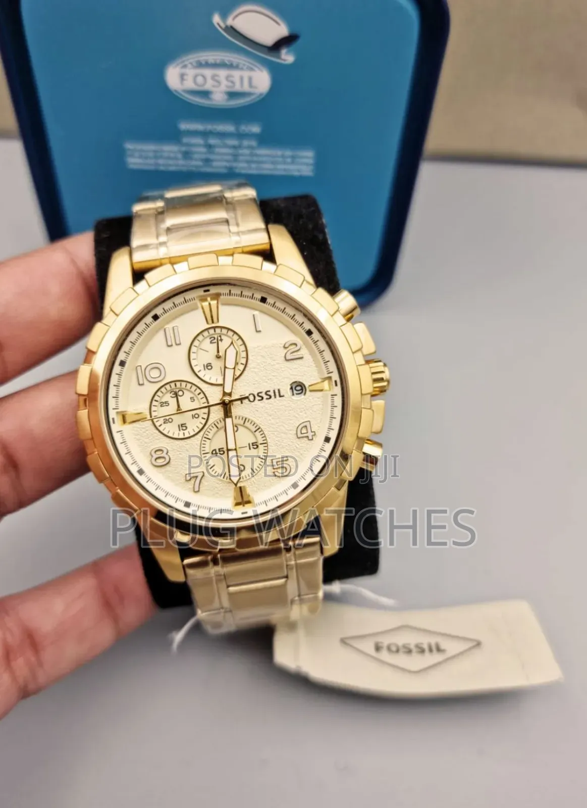 Fossil Dean Gold Watch