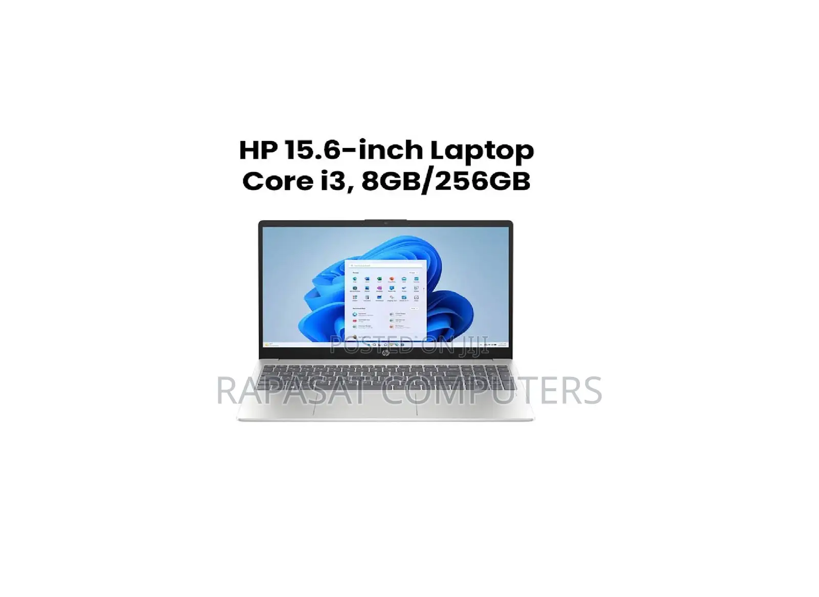 New Laptop HP 15 8GB Intel Core i3 SSD 256GB
