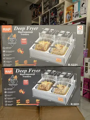 2500w Raf Double 12l Deep Fryer