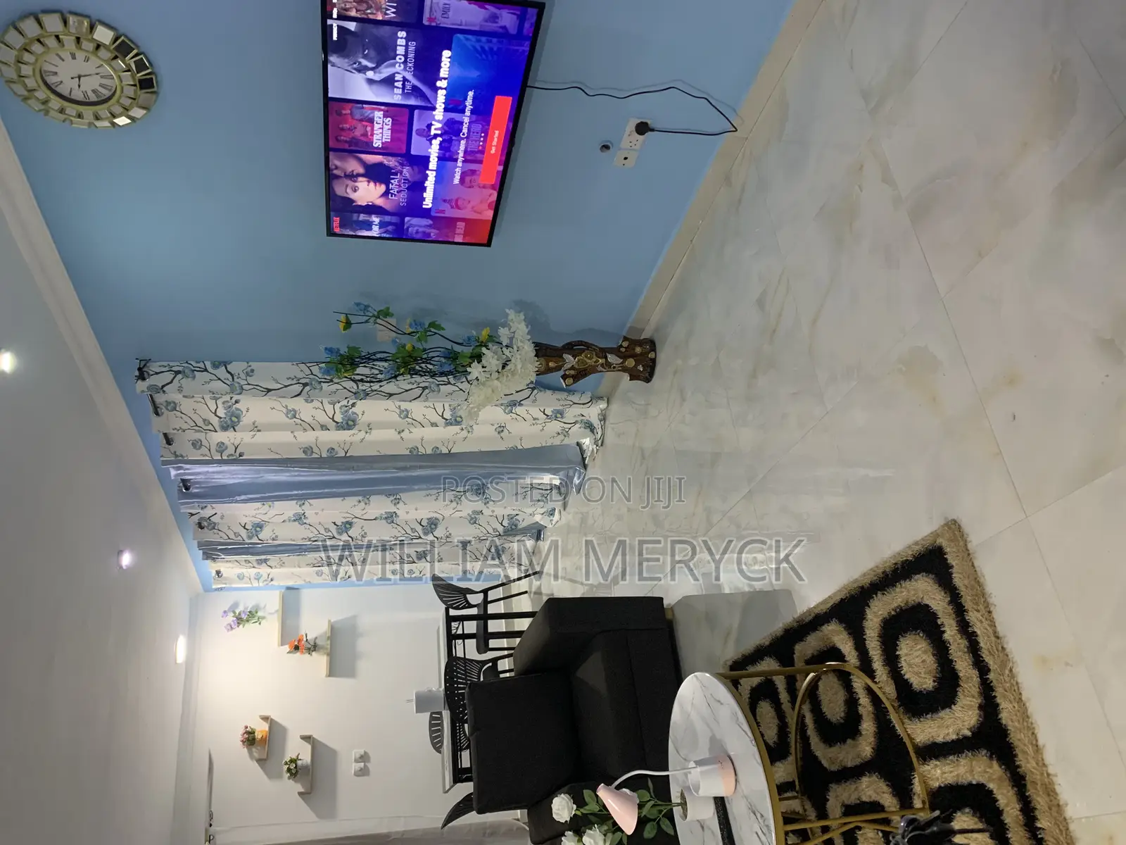 Furnished 2bdrm Apartment in Akweteyman, Market for rent