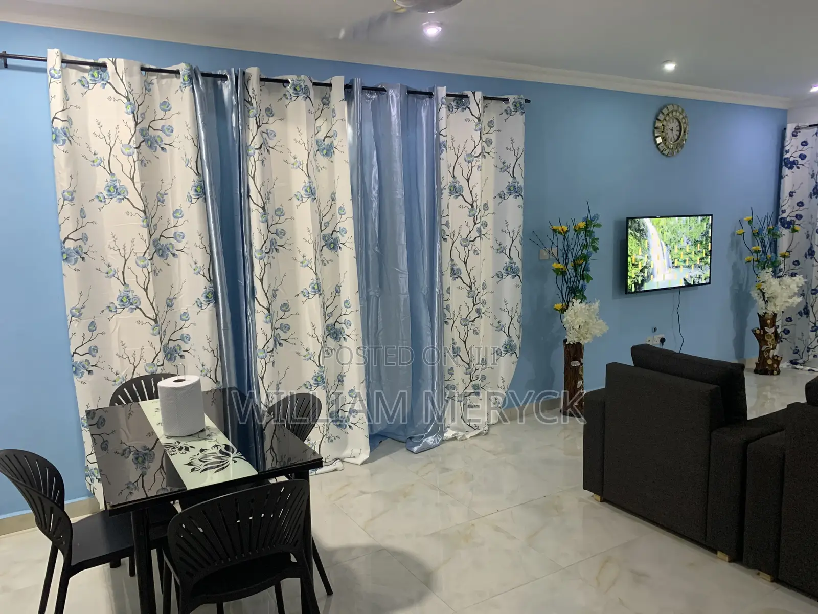 Furnished 2bdrm Apartment in Akweteyman, Market for rent