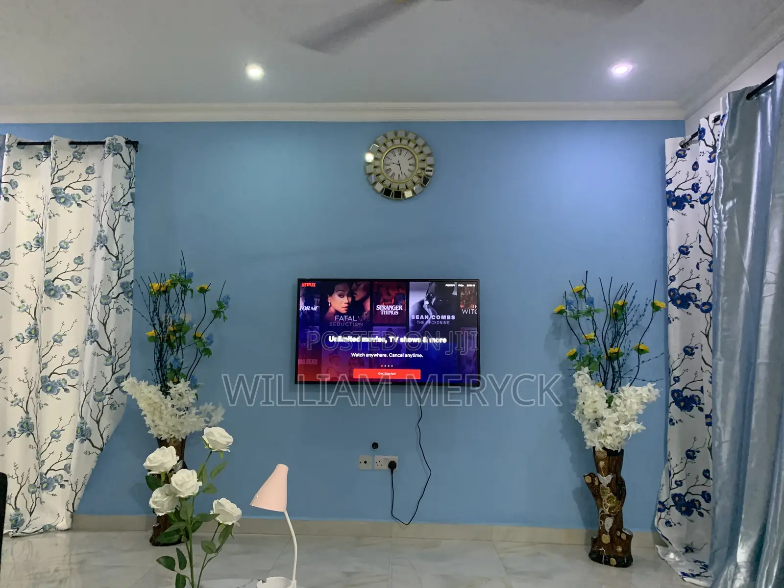 Furnished 2bdrm Apartment in Akweteyman, Market for rent
