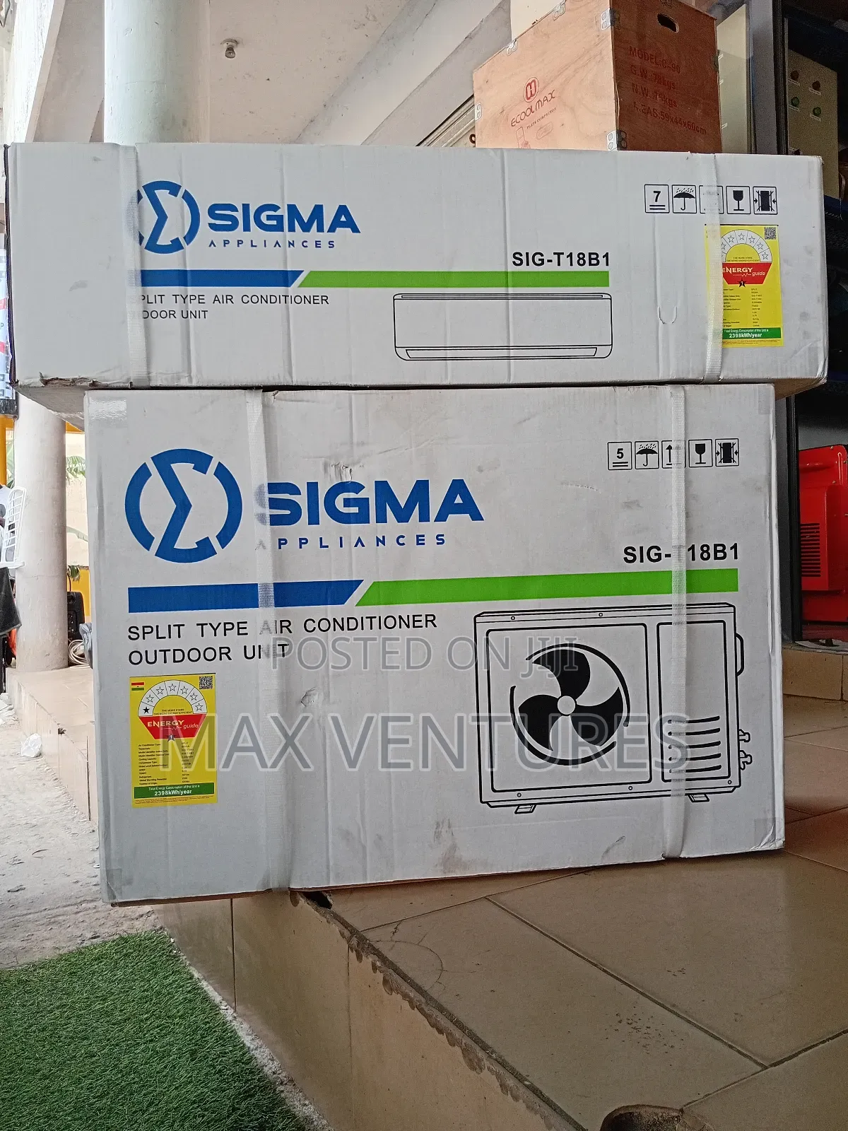 Ice-Cold Performance Split Type Sigma 2.5hp Ac 2.5hp
