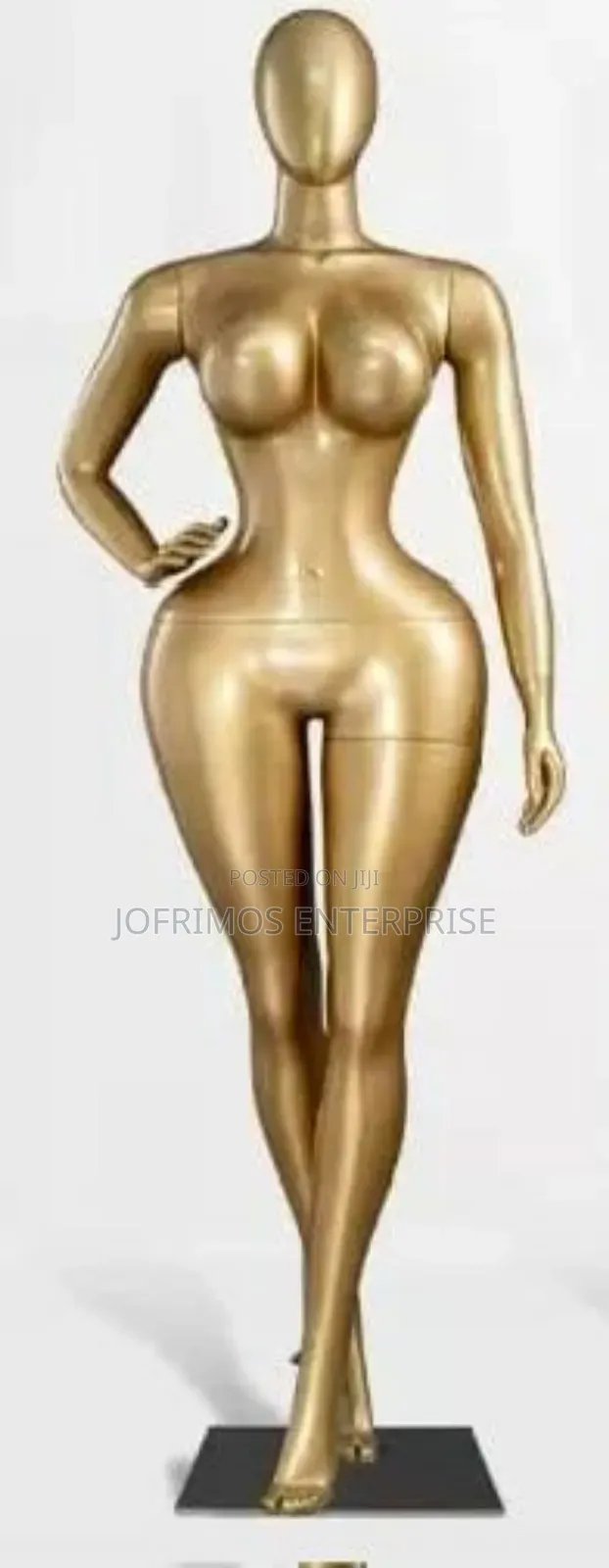 Jsk Product: Gold And Black Bbl Ladies Mannequins