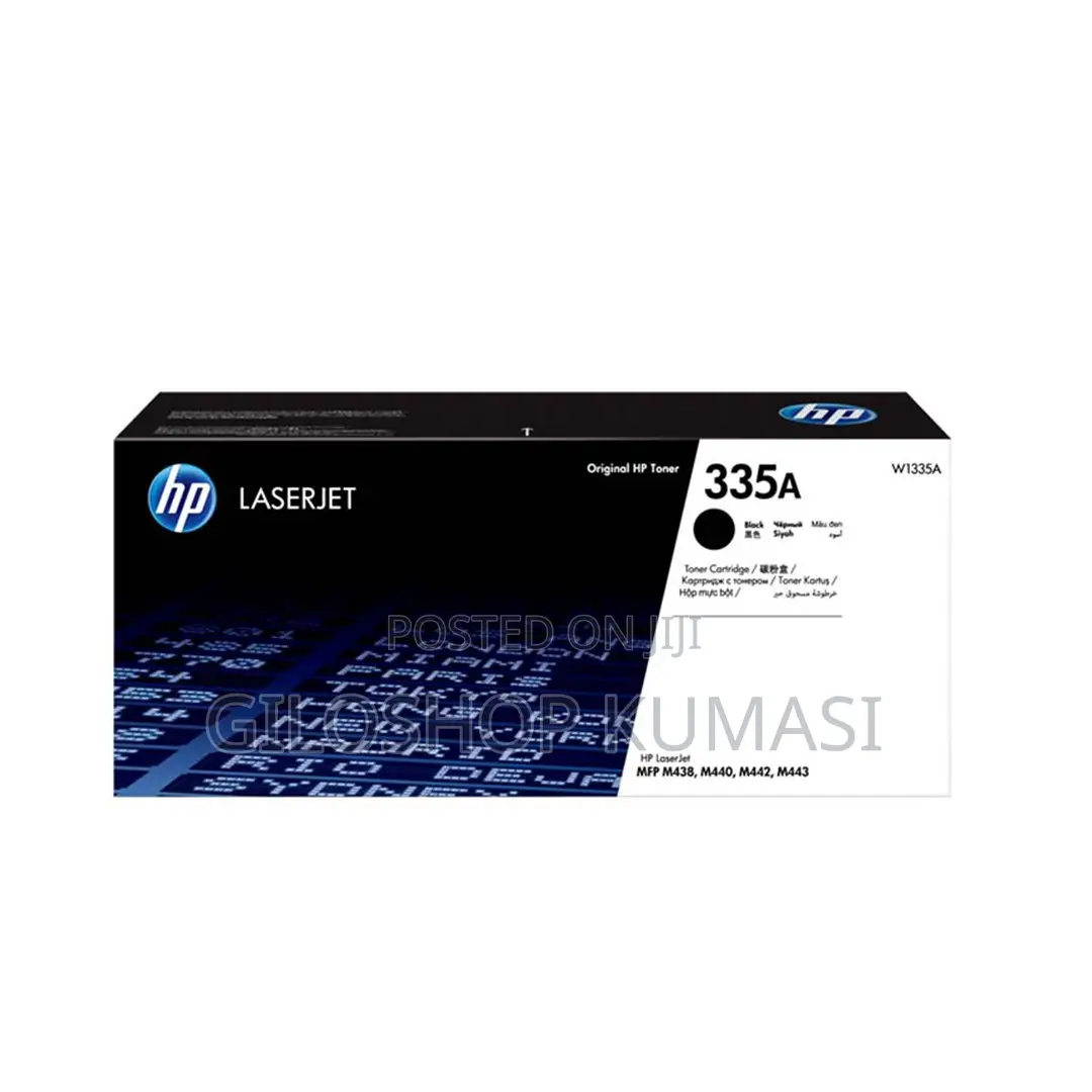Hp 335a Black Original Laserjet Toner Cartridge W1335a