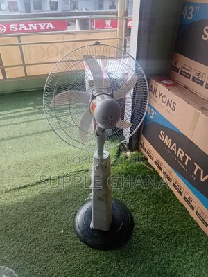H A18 Rechargeable Stand Fan – Powerful Airflow Quiet Operation