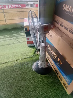 H A18 Cordless Stand Fan With Multi-Speed Control