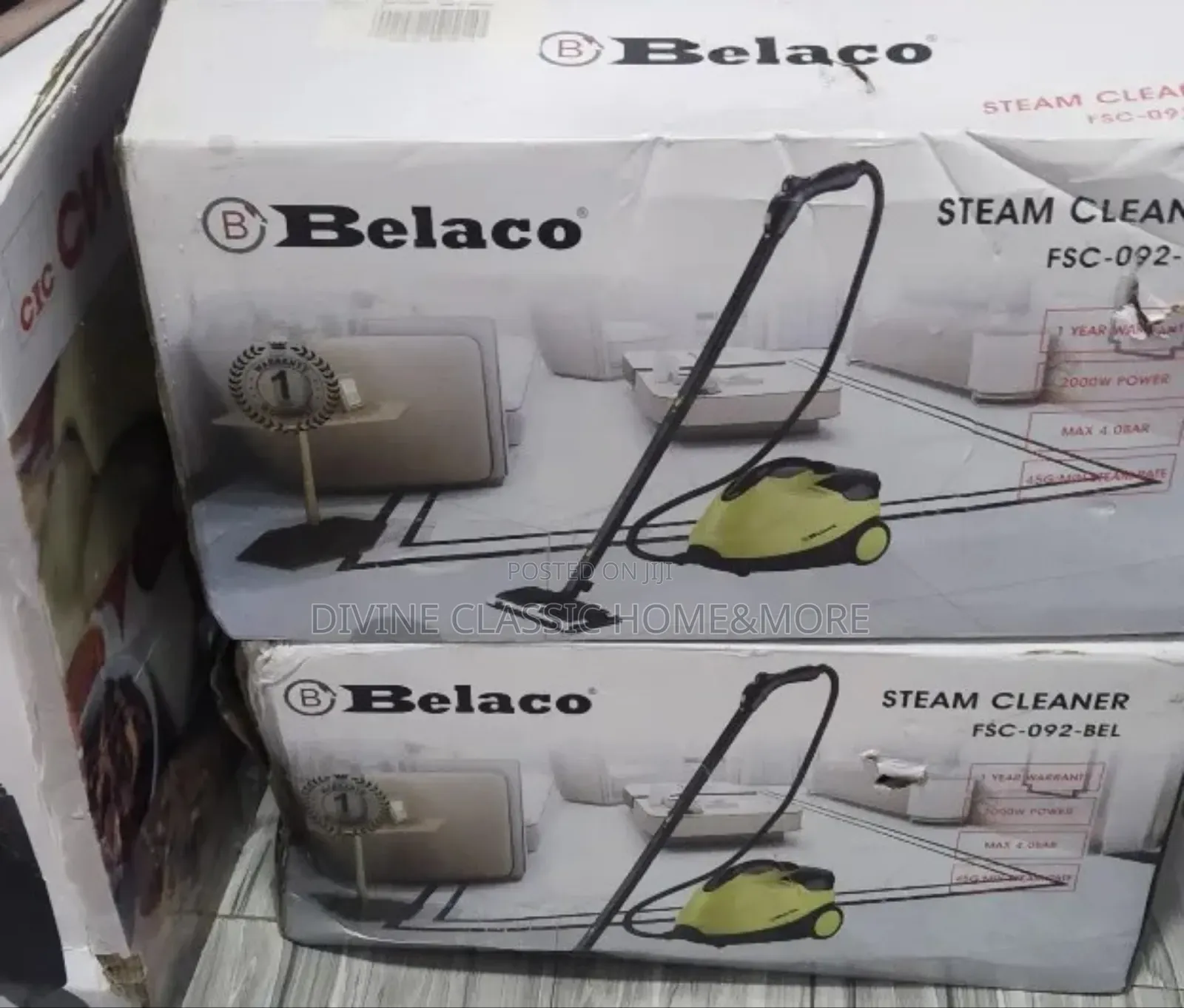 Belaco Steam Cleaner Multipurpose 2000w