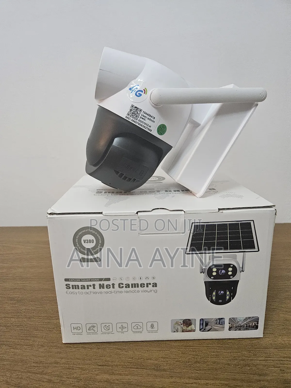 Dual Lens 4g Solar Camera