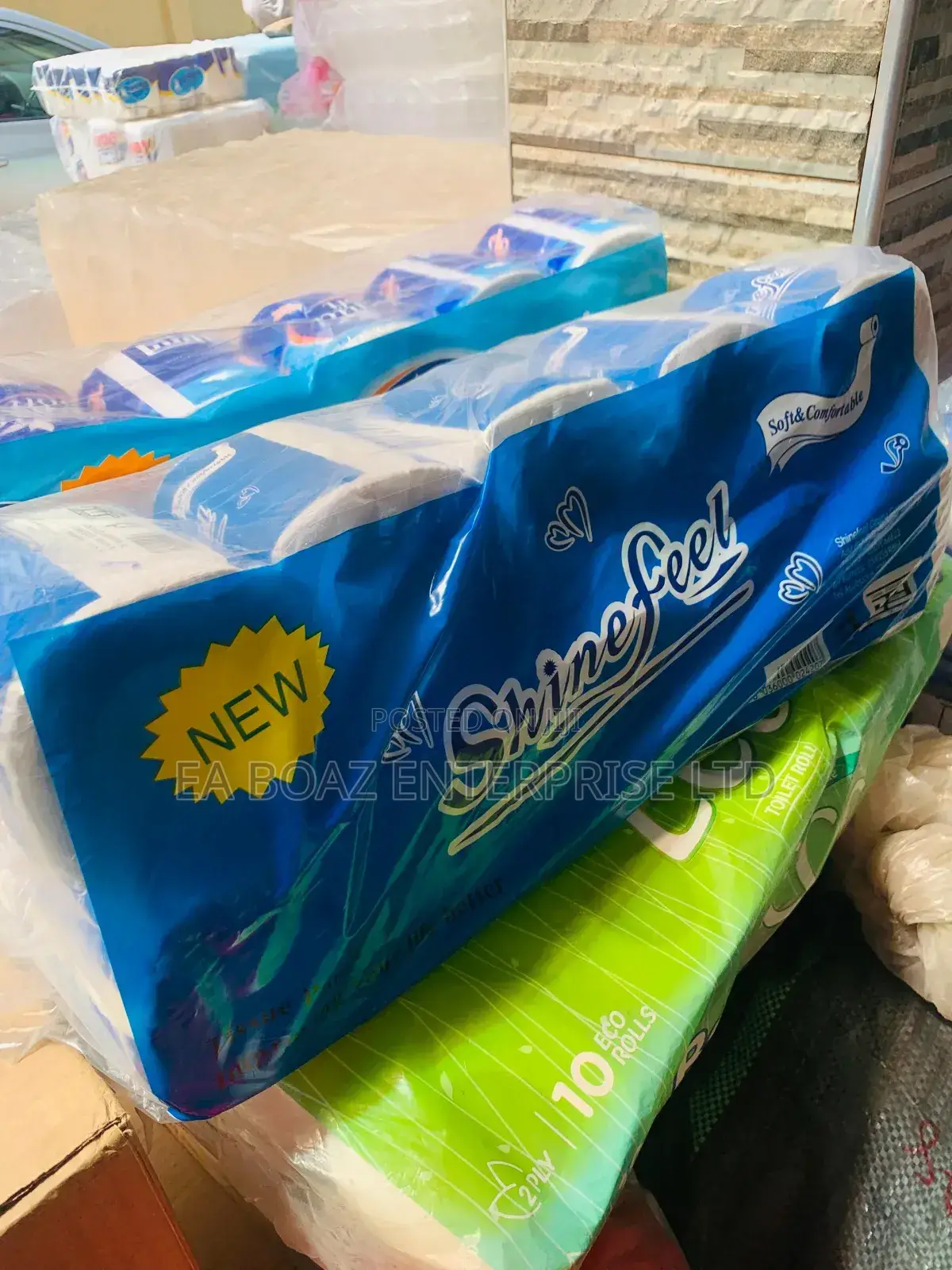 Toilet Supper Soft Tissue 2ply 10 Rolls X 7qty , 70 Rolls (7 Pack)