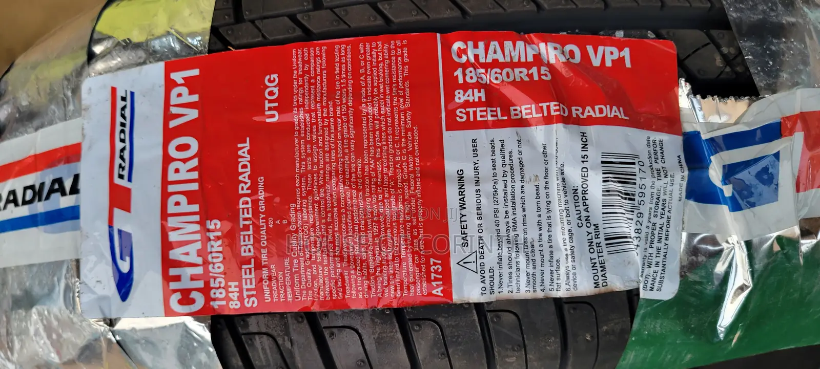 185/60r15 Gt Radial in Adenta - Vehicle Parts & Accessories, David ...