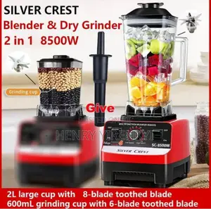2 in 1 Silver Crest Blenders