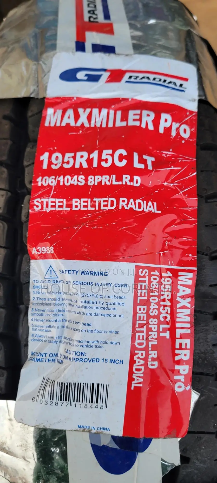 195r15c Gt Radial