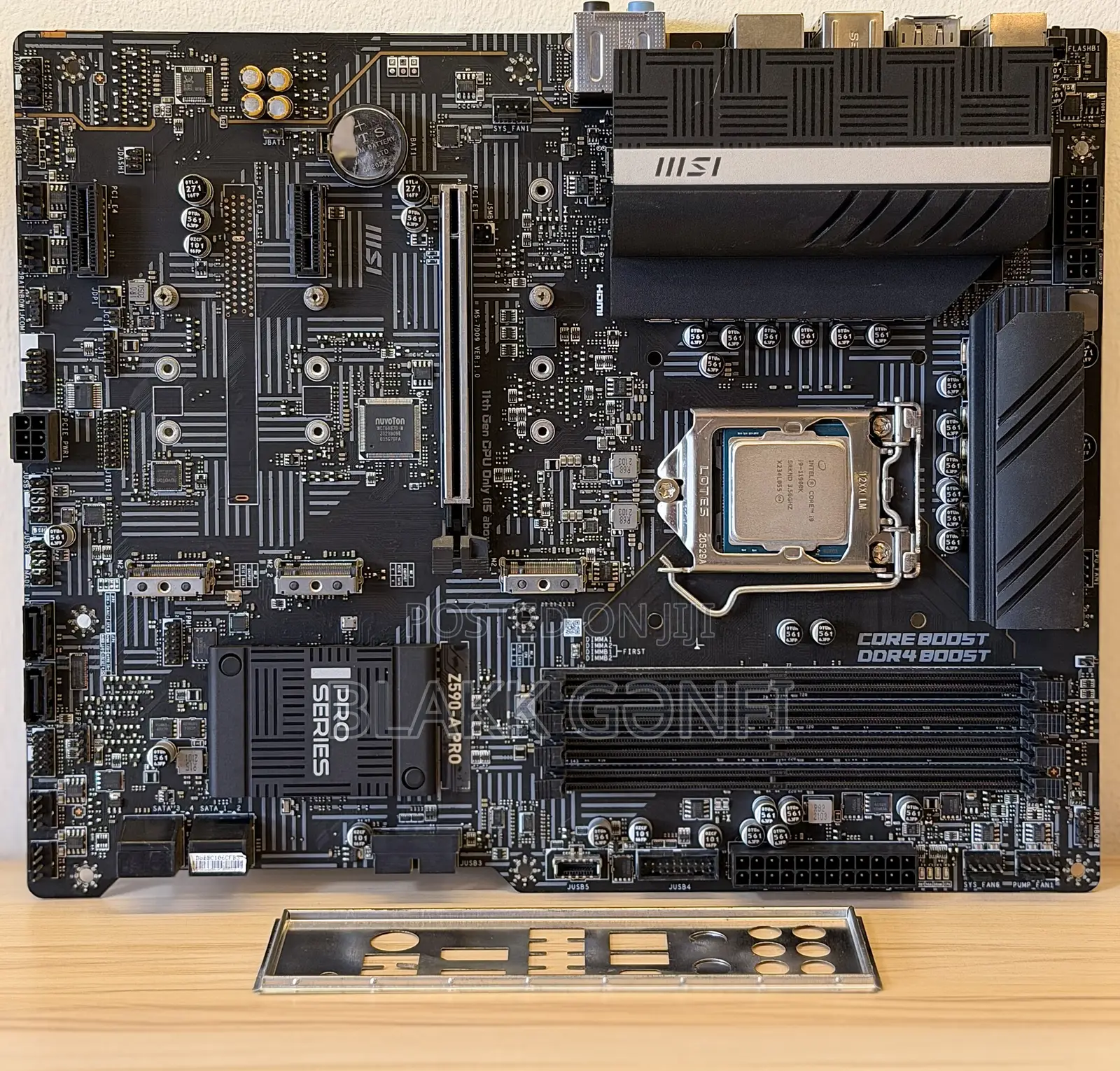 I9-11900k 11th Gen Processor + Msi Z590 Motherboard