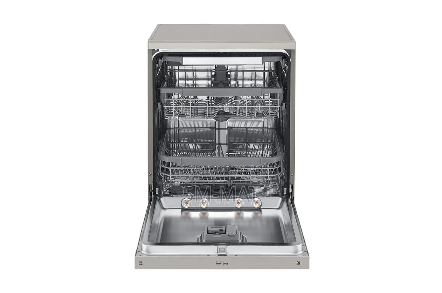Quadwash Steam Dishwasher, 14 Place Settings, Platinum Silver Color Lg