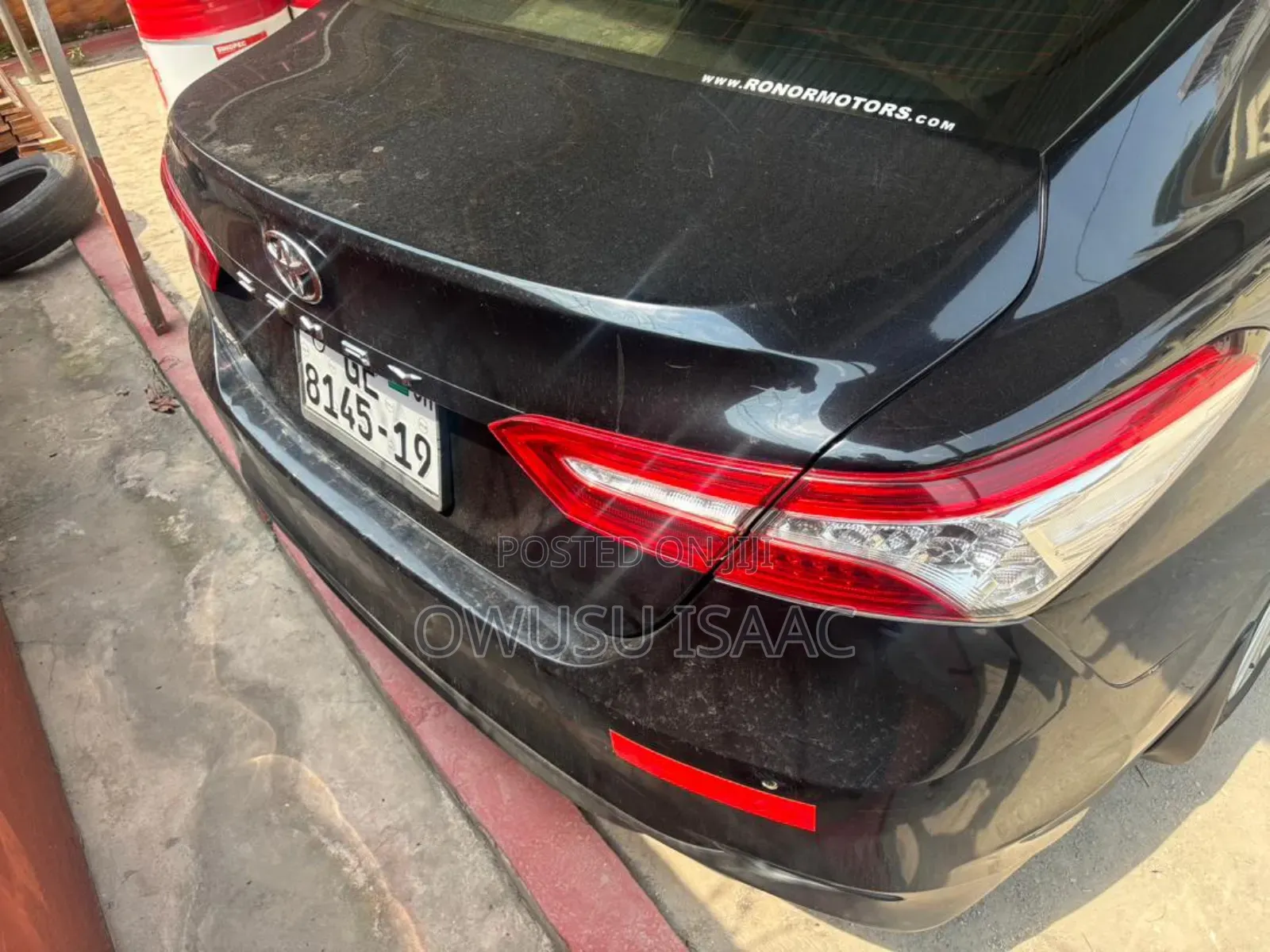 Toyota Camry SE (2.5L 4cyl 8A) 2019 Black