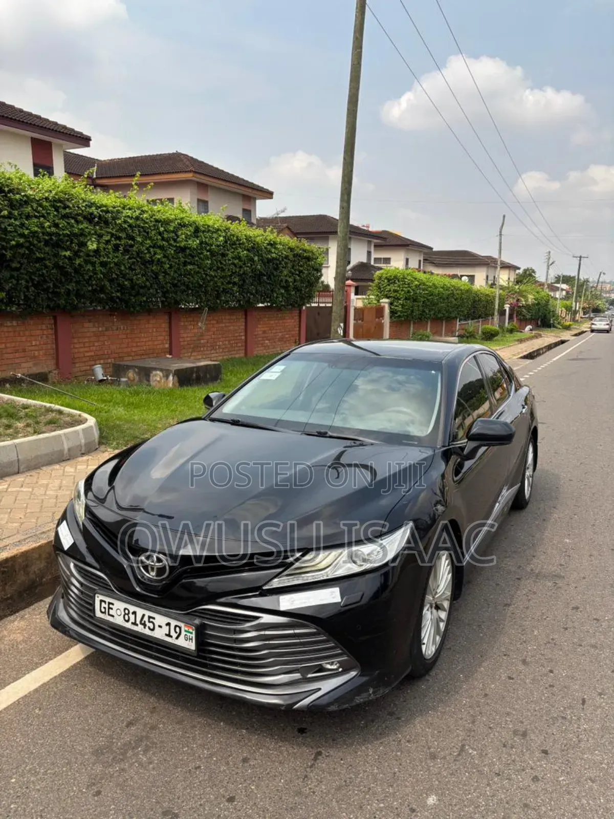 Toyota Camry SE (2.5L 4cyl 8A) 2019 Black