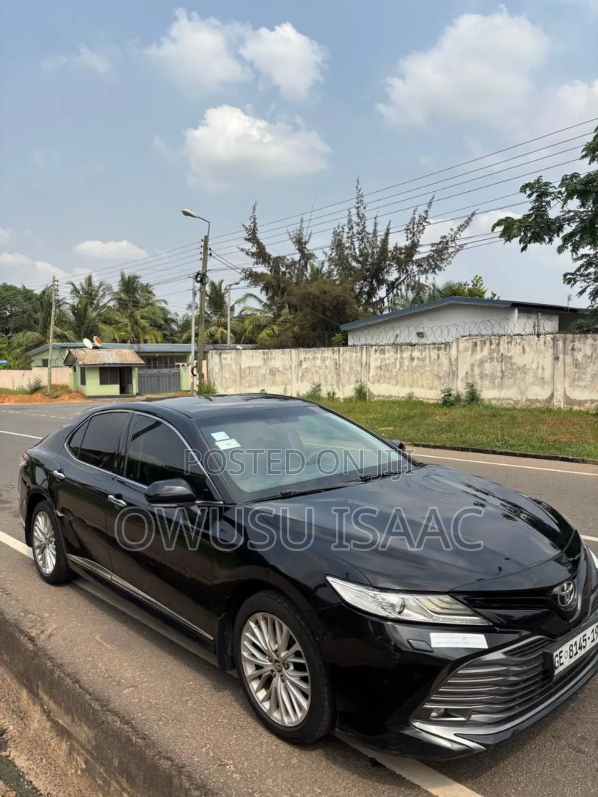 Toyota Camry SE (2.5L 4cyl 8A) 2019 Black