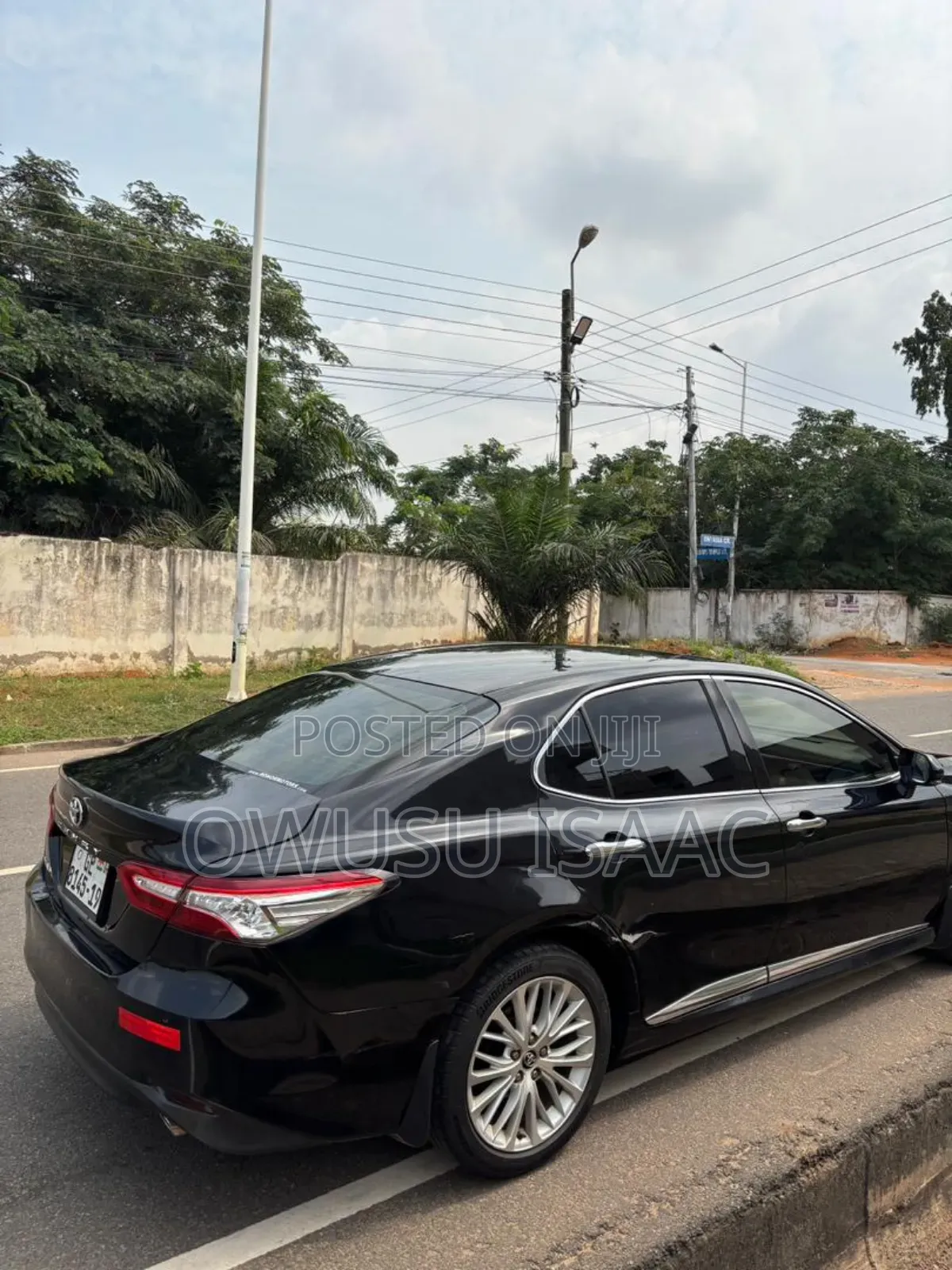 Toyota Camry SE (2.5L 4cyl 8A) 2019 Black