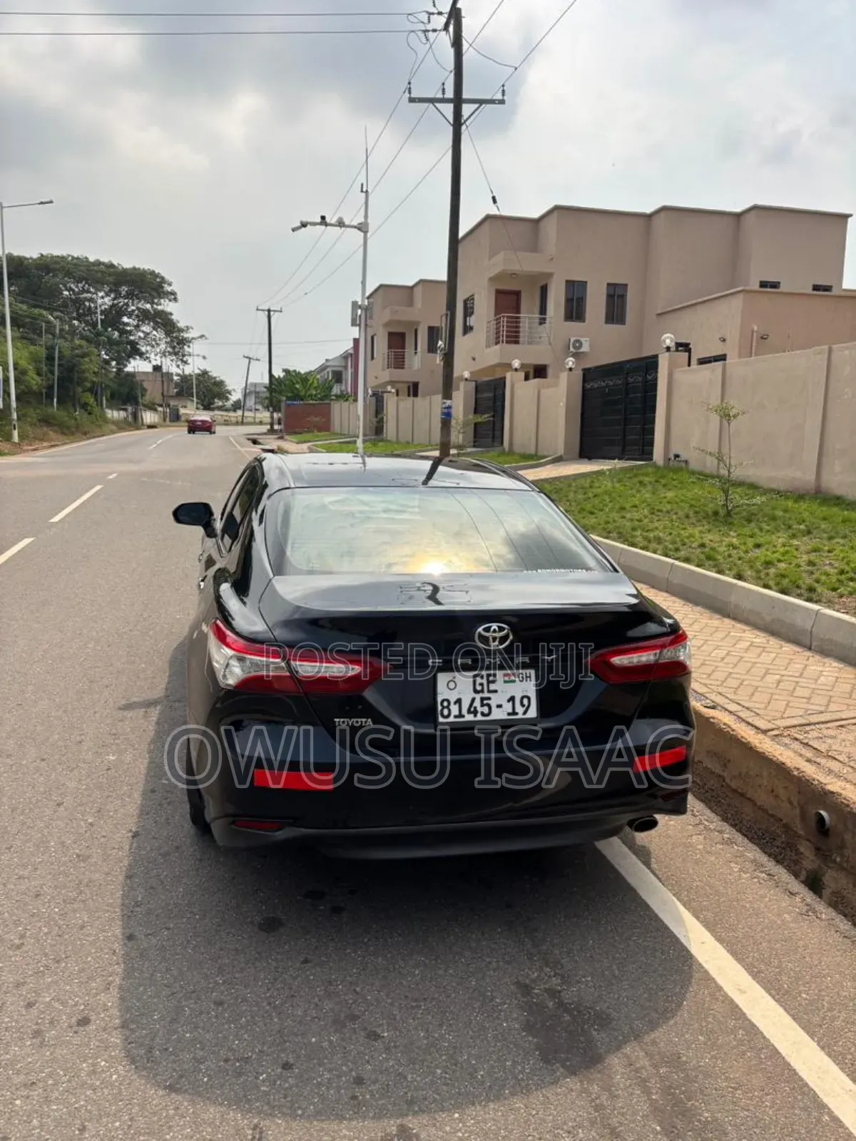 Toyota Camry SE (2.5L 4cyl 8A) 2019 Black