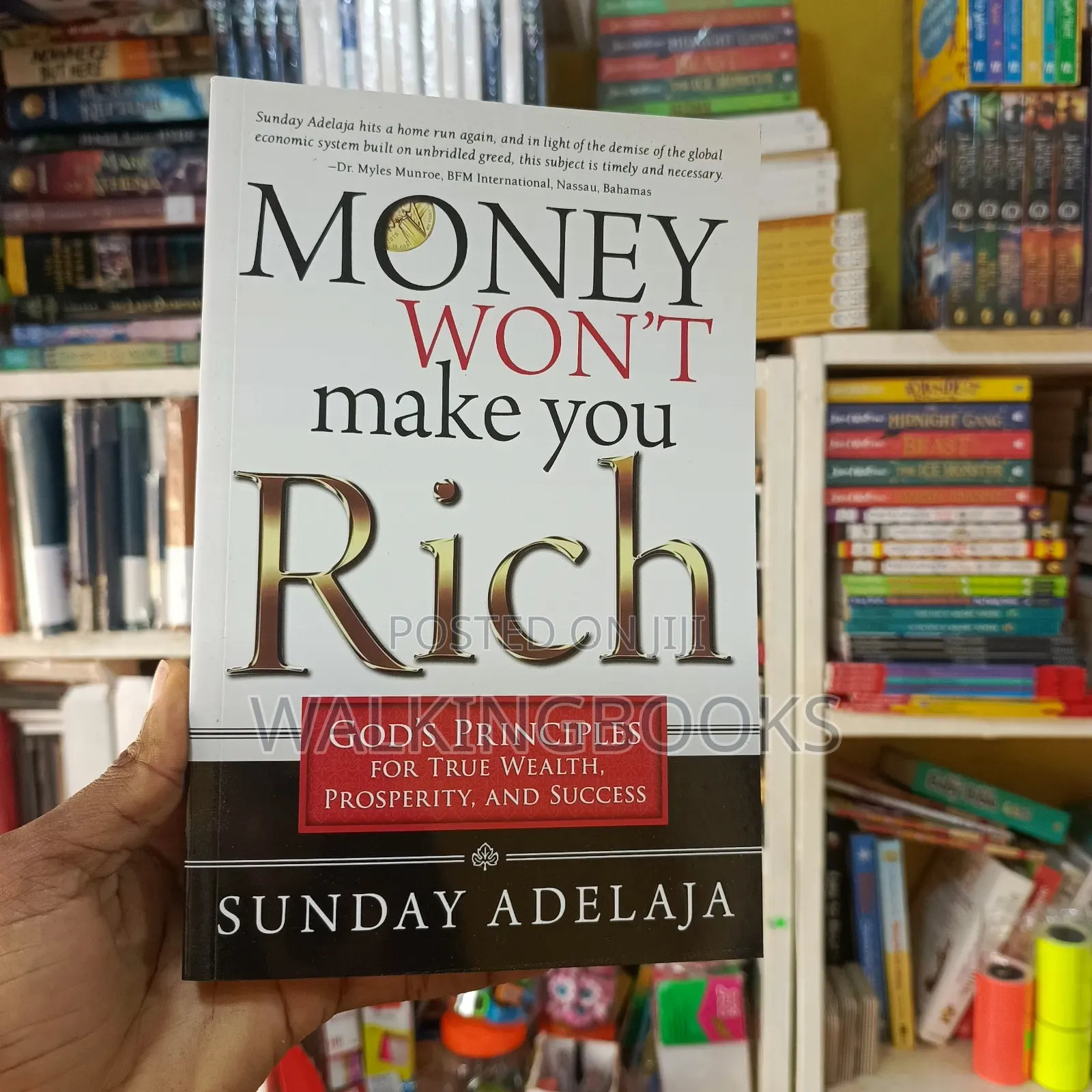 Money Won't Make You Rich- Sunday Adelaja
