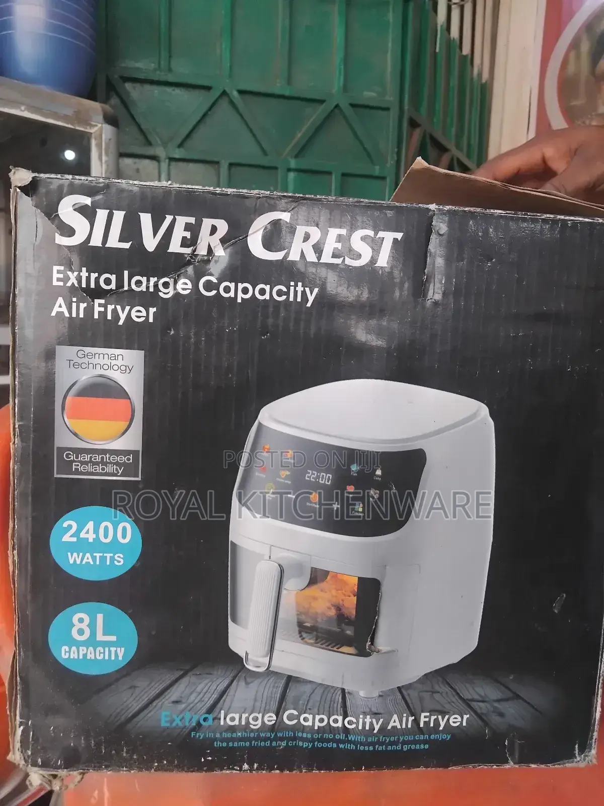 Silvercrest Extra-Large Capacity Air Fryer – Healthy Convenient