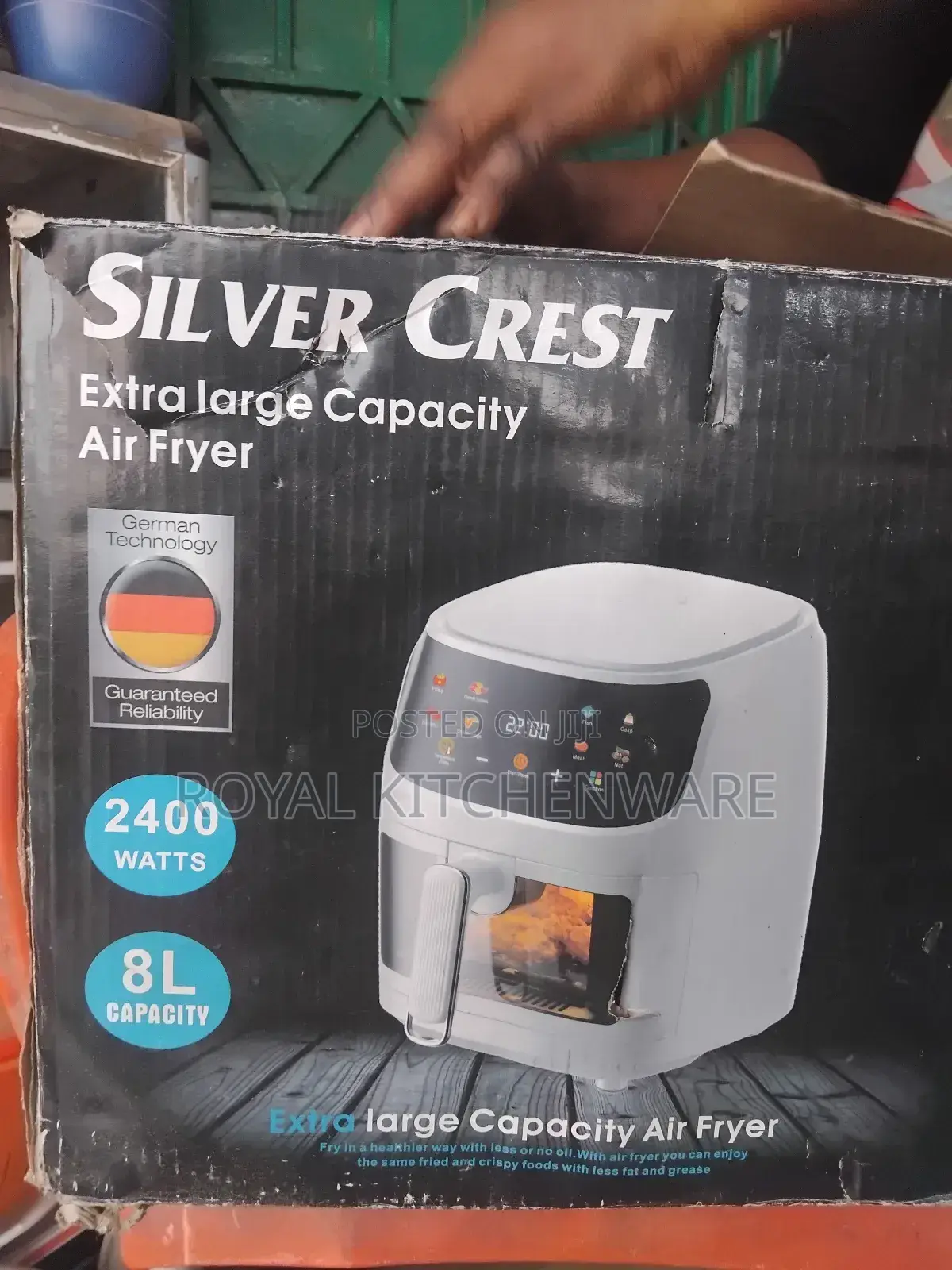 Silvercrest Extra-Large Capacity Air Fryer – Healthy Convenient