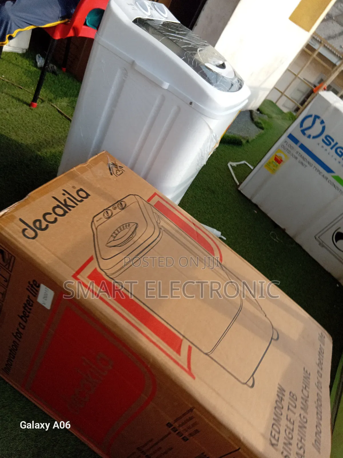 Compact Power: 7kg Single Tub Washing Machine for Effortless Laundry