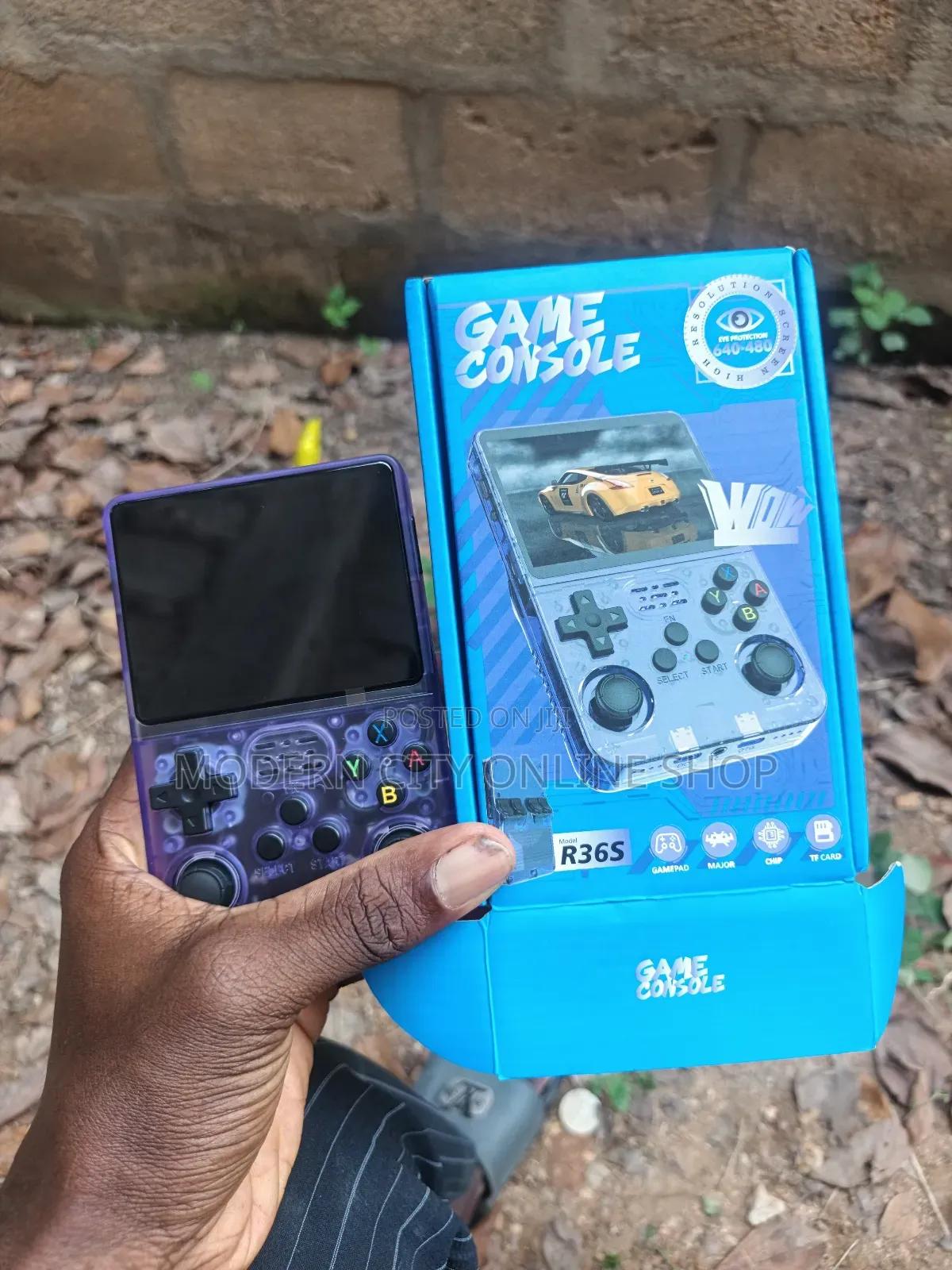 R36s Game Console 128gb