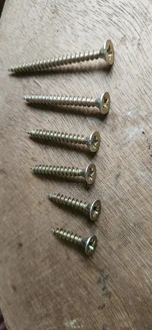 Flat Head Screws Different Sizes