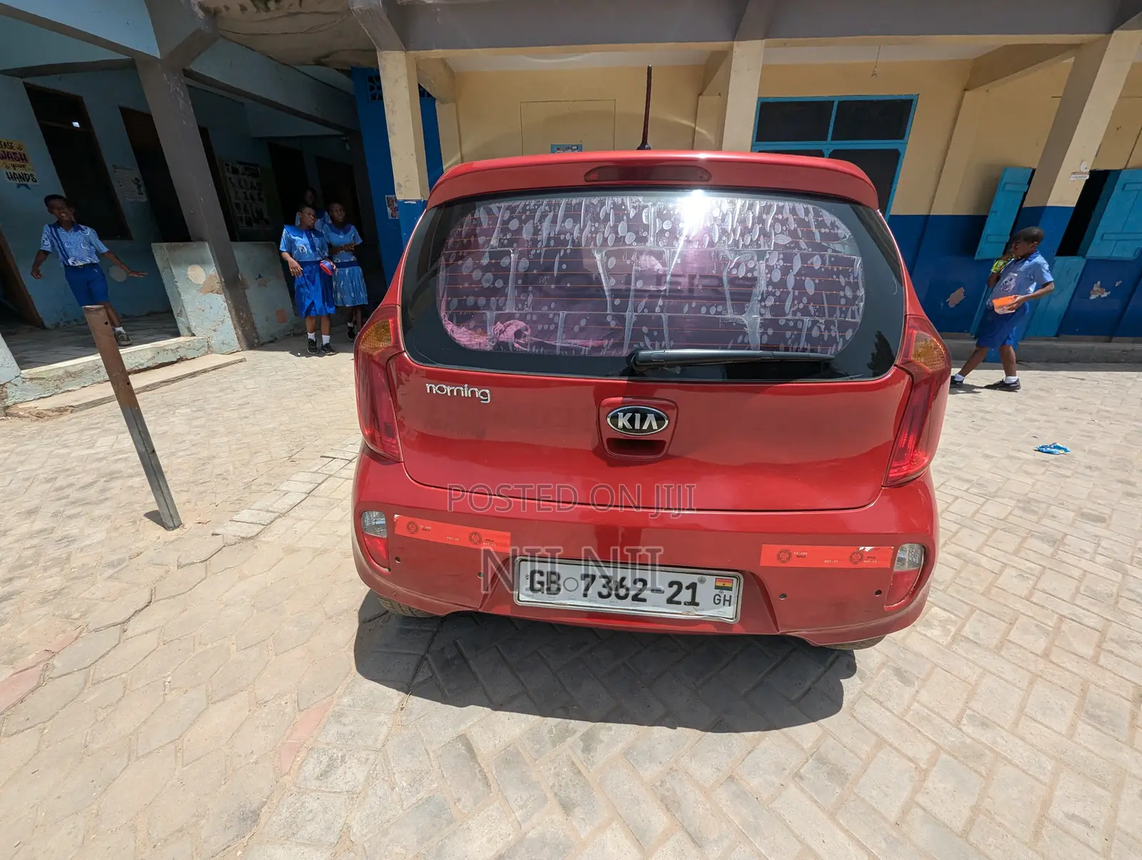 Kia Morning 2012 Red