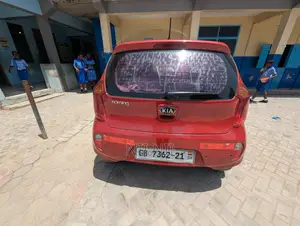 Kia Morning 2012 Red