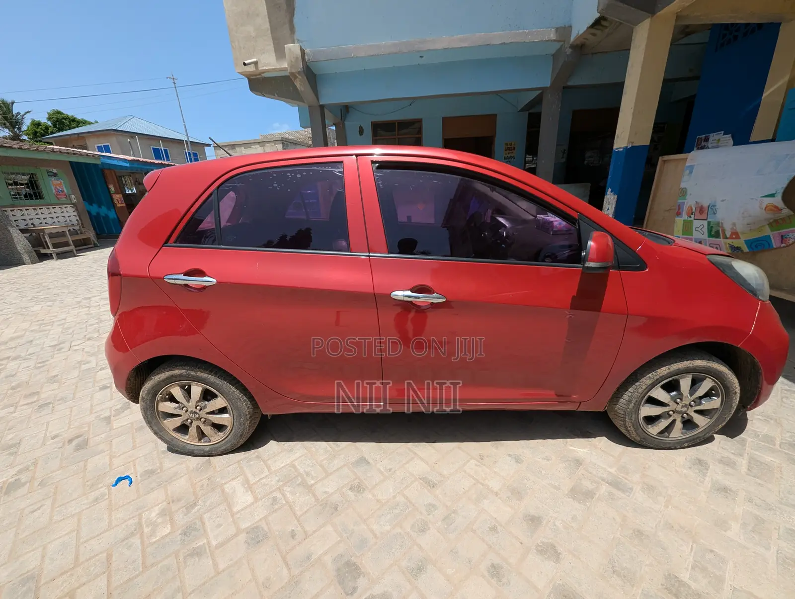 Kia Morning 2012 Red