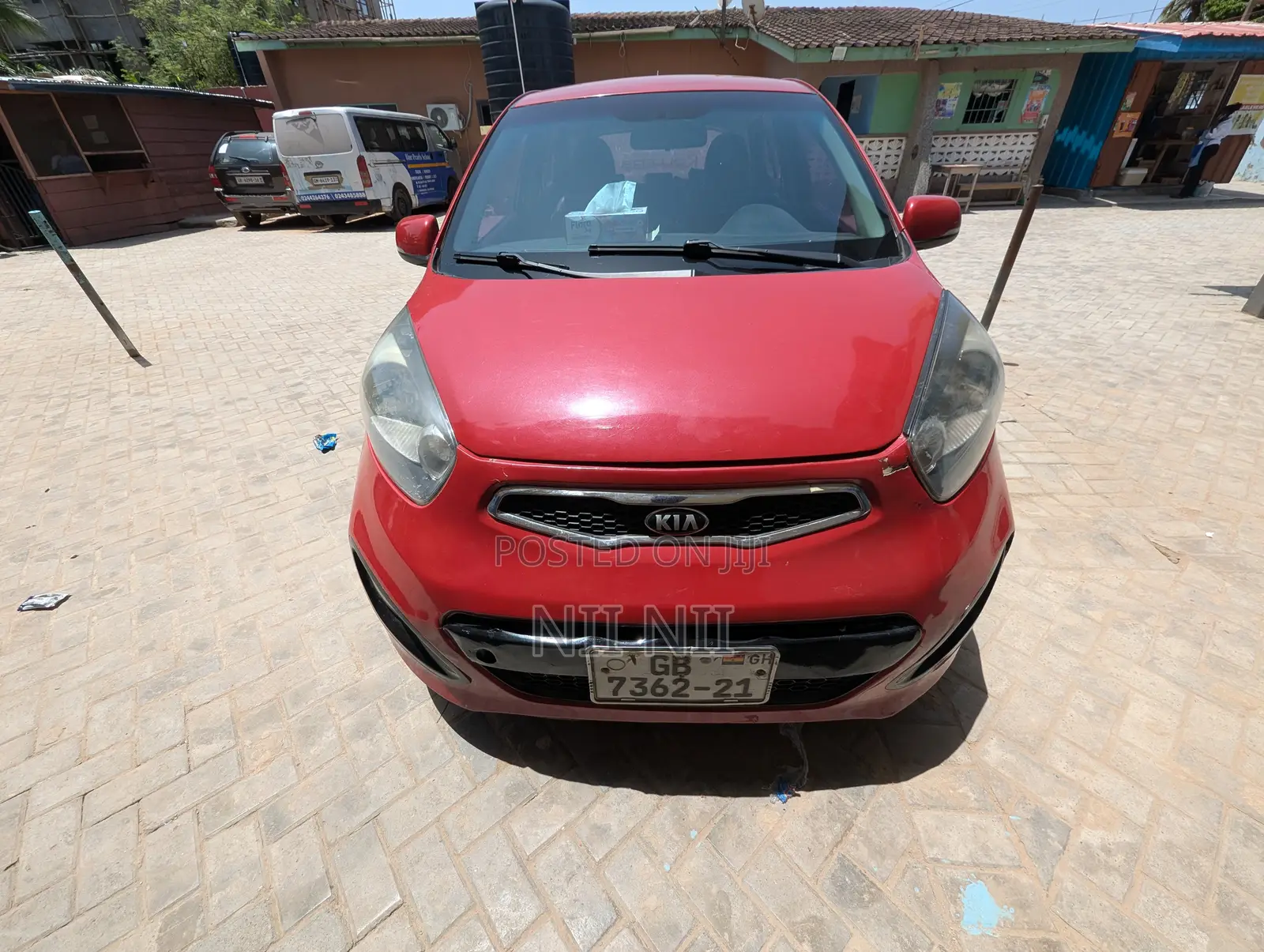 Kia Morning 2012 Red