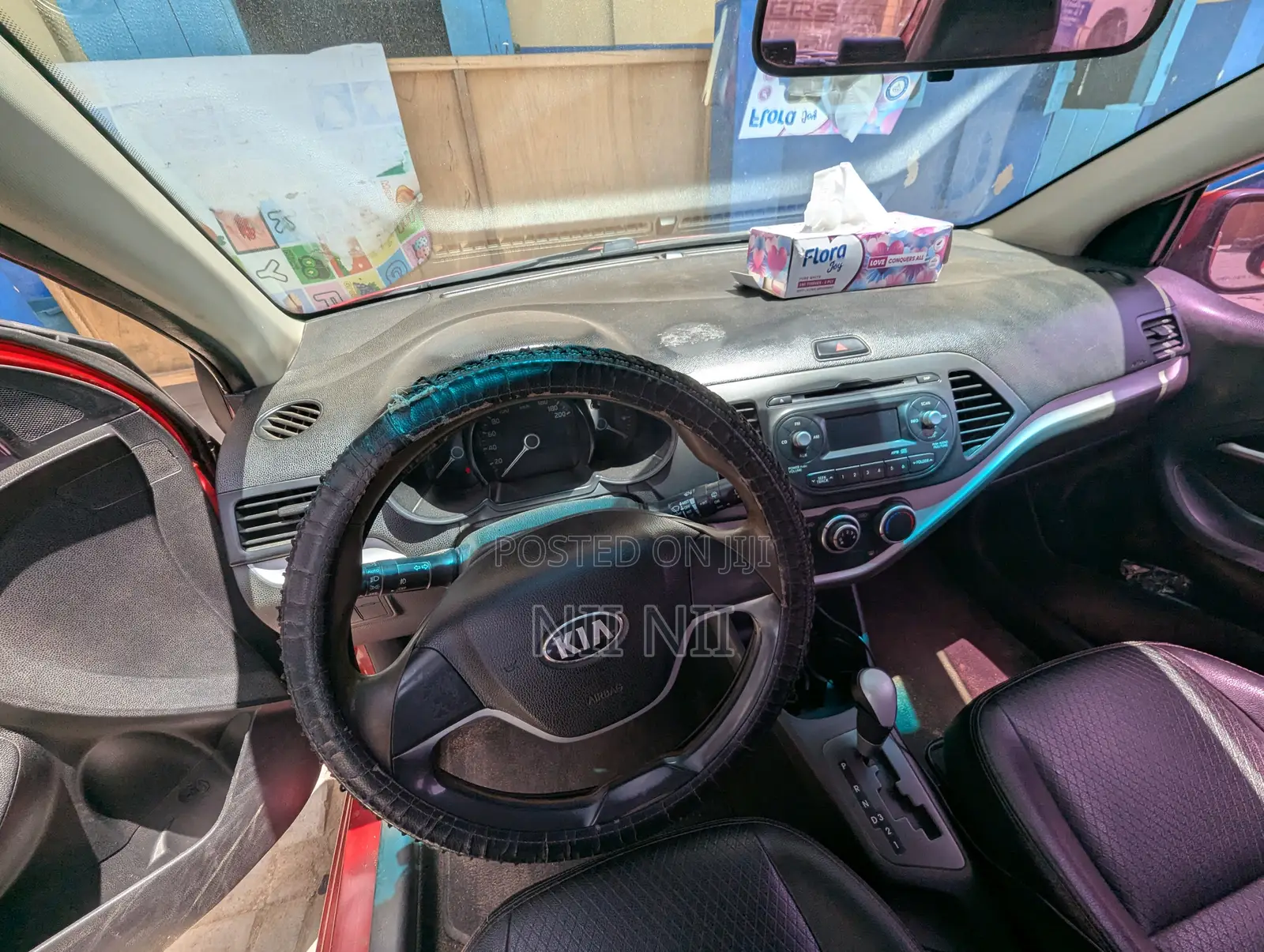 Kia Morning 2012 Red