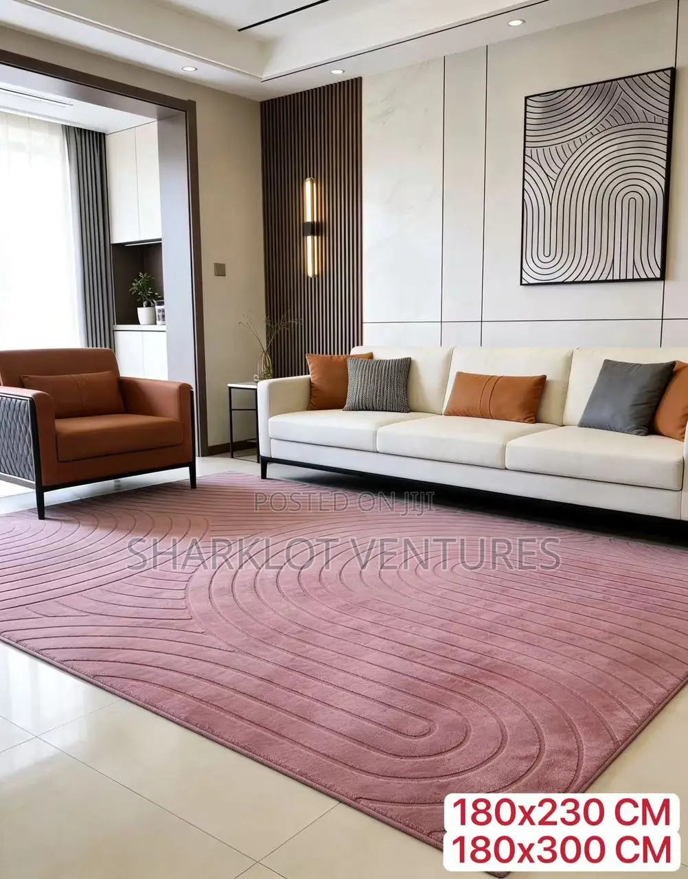Luxury Multi-Coloured Centre Carpet