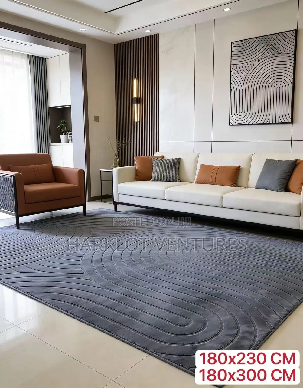 Luxury Multi-Coloured Centre Carpet