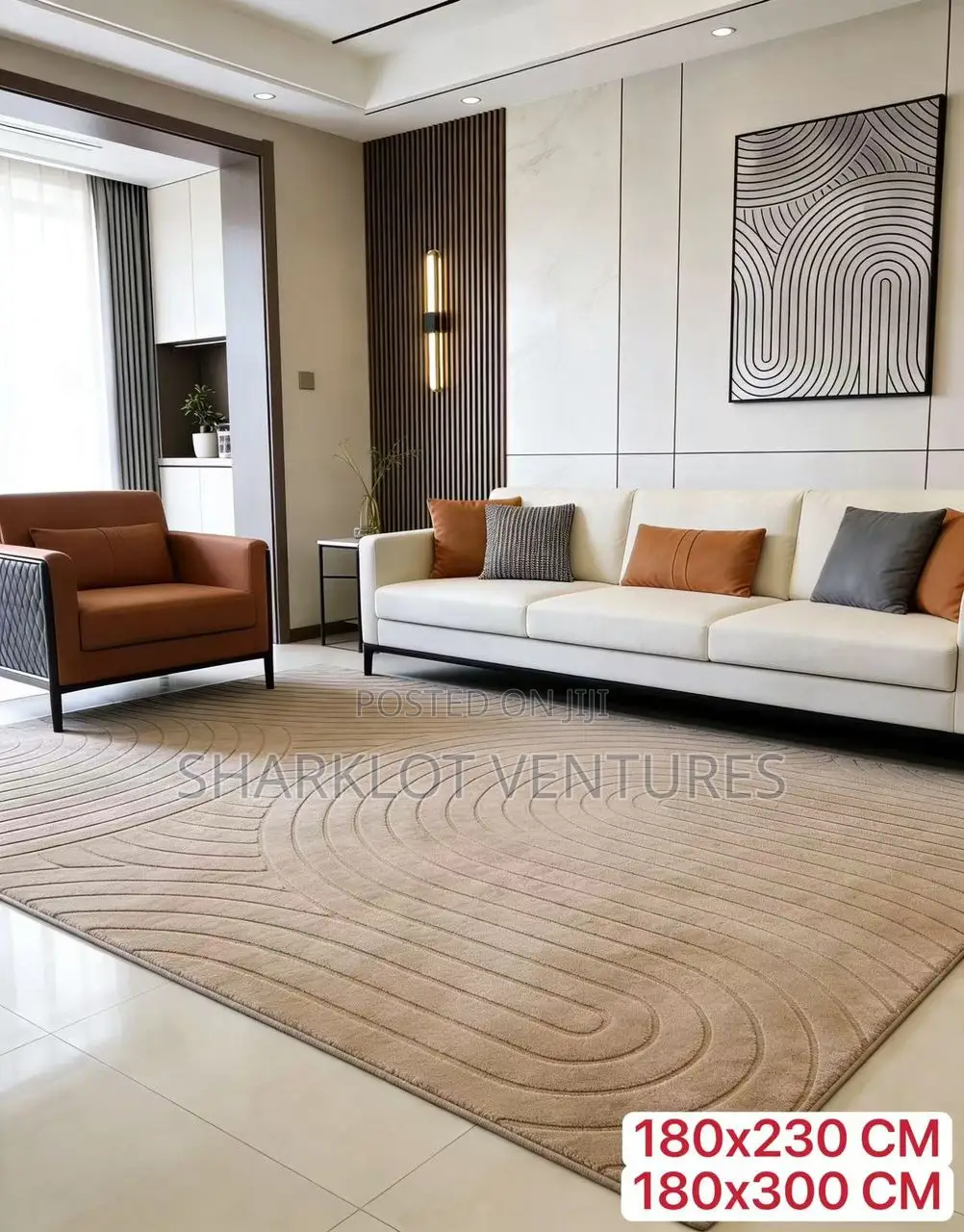 Luxury Multi-Coloured Centre Carpet