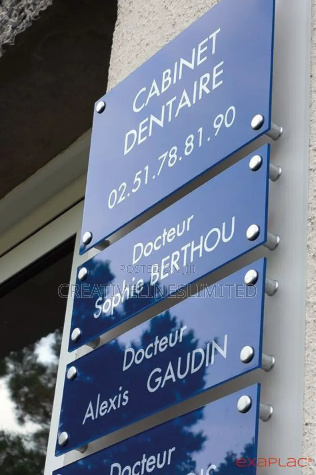 Office Perspex Signage