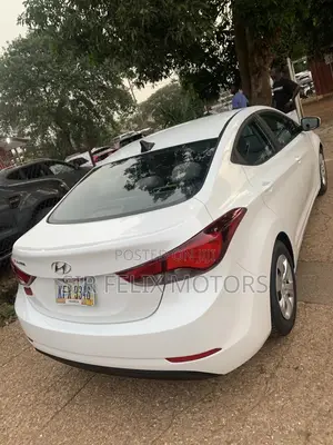 Hyundai Elantra Limited PZEV 4dr Sedan (1.8L 4cyl 6A) 2014 White
