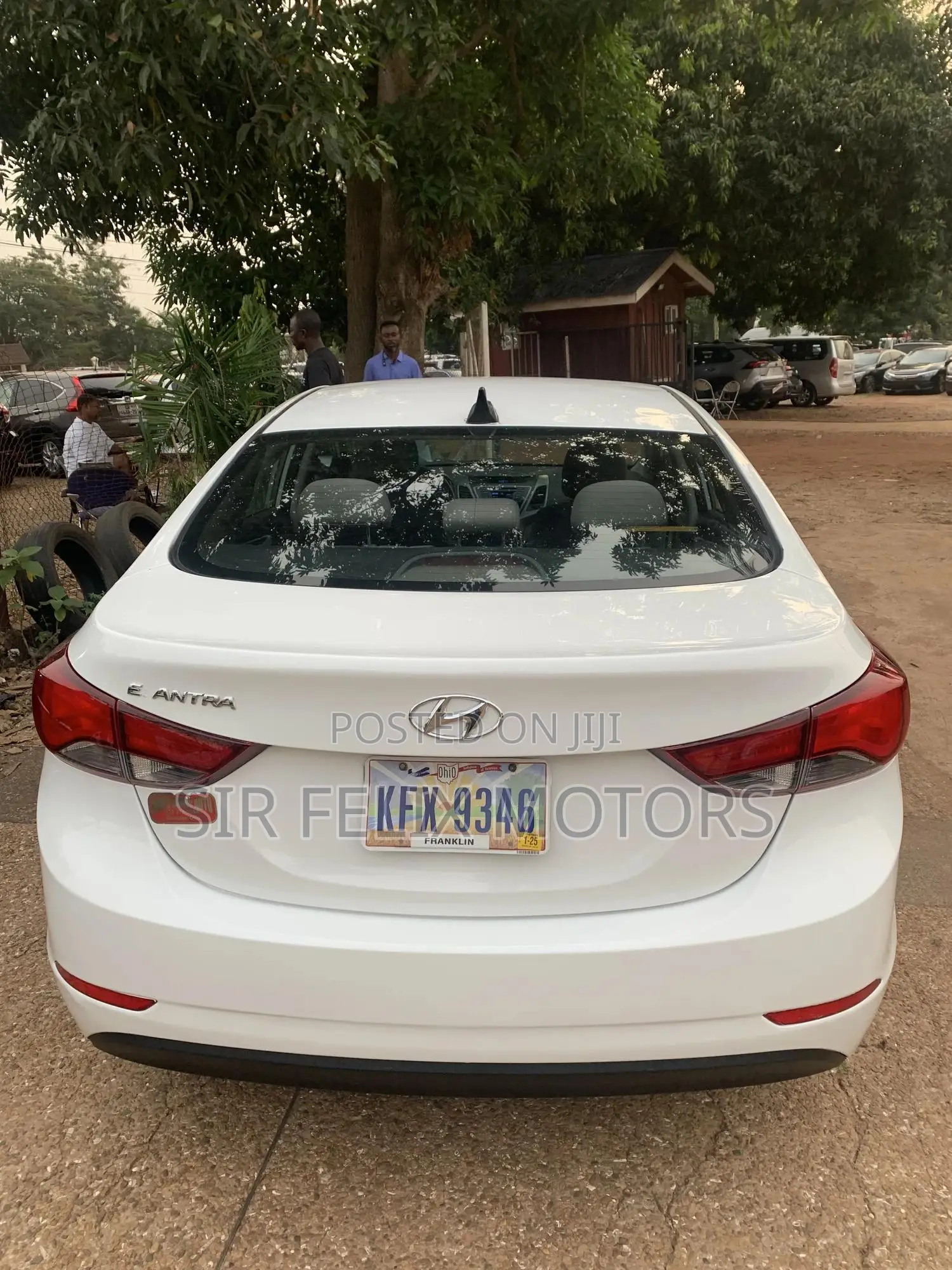 Hyundai Elantra Limited PZEV 4dr Sedan (1.8L 4cyl 6A) 2014 White