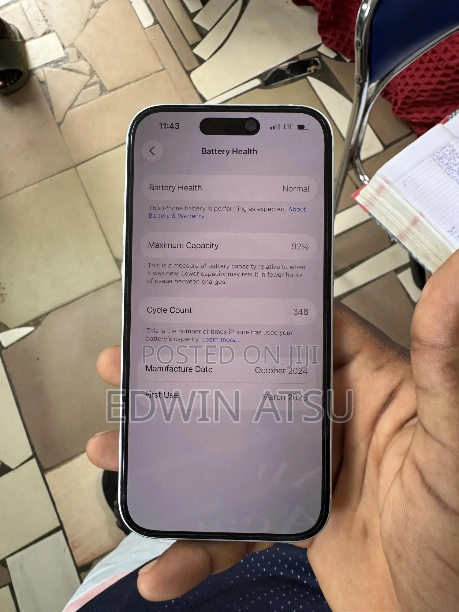 Apple iPhone 15 128 GB White