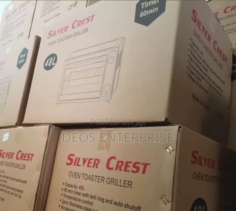 Huge Capacity 48l Silver Crest Oven Toaster Griller