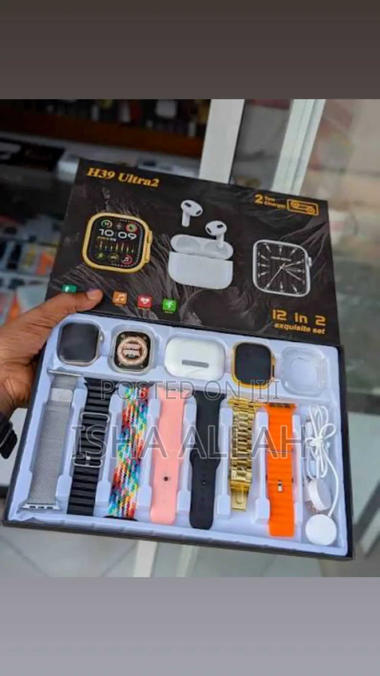 2 Ultra Smartwatch With Pod And 7straps