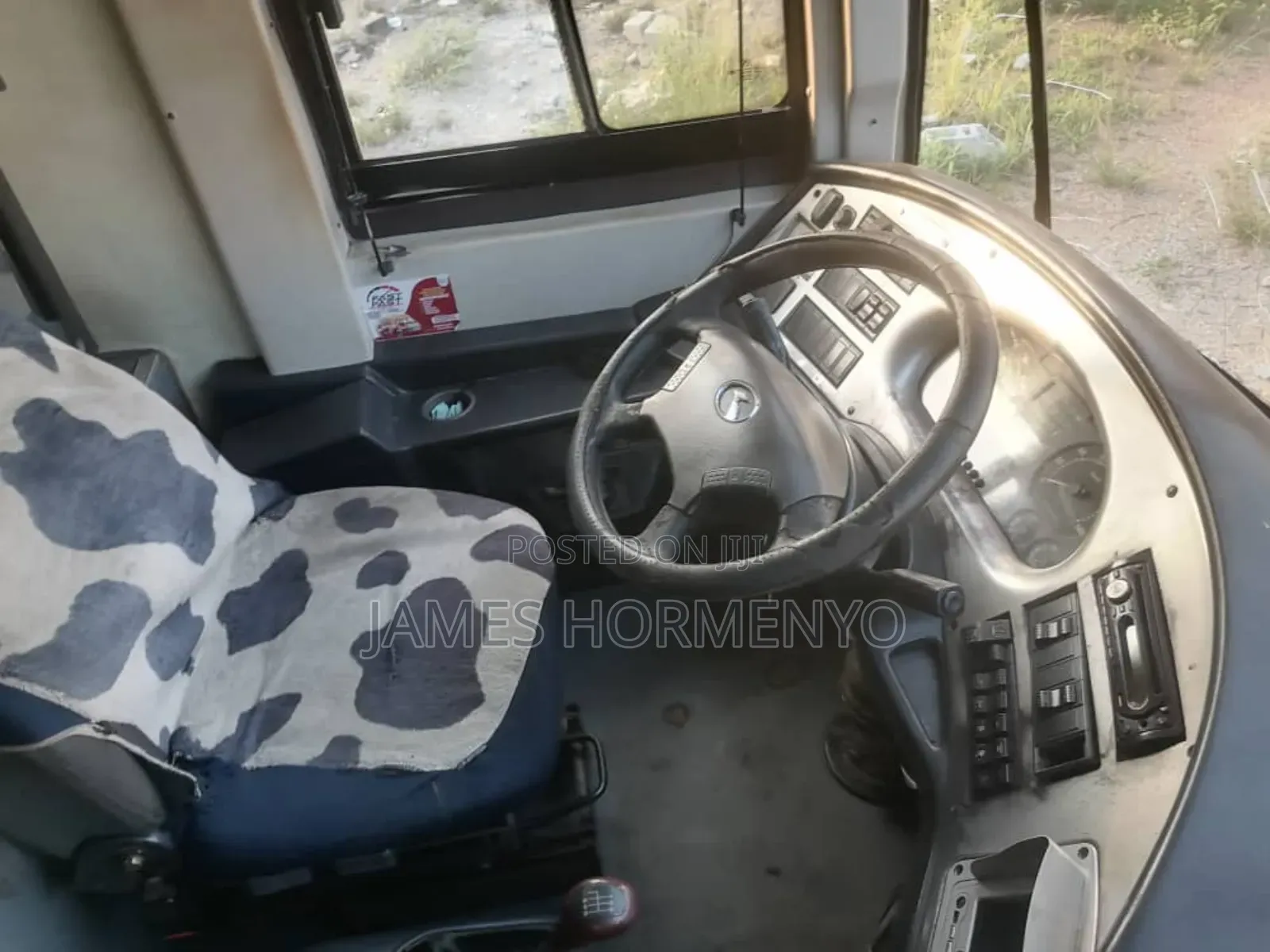King Long Bus 2014 White